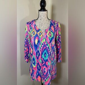 Lilly Pulitzer Multicolor Patterned Top